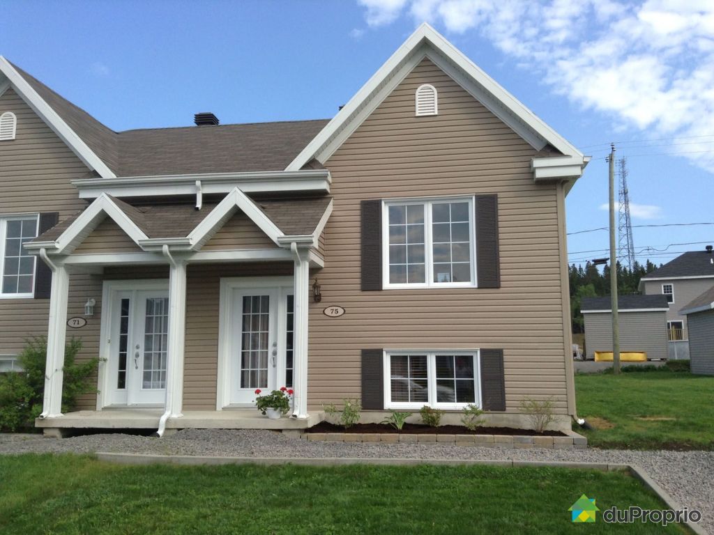 Jumelé à vendre SteBrigitteDeLaval, 75, rue de L'Azalée, immobilier
