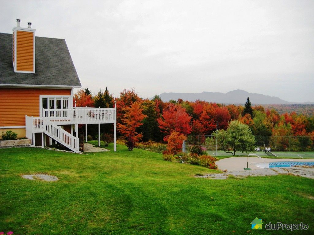 Domaine et villa vendu StÉtienneDeBolton, immobilier Québec