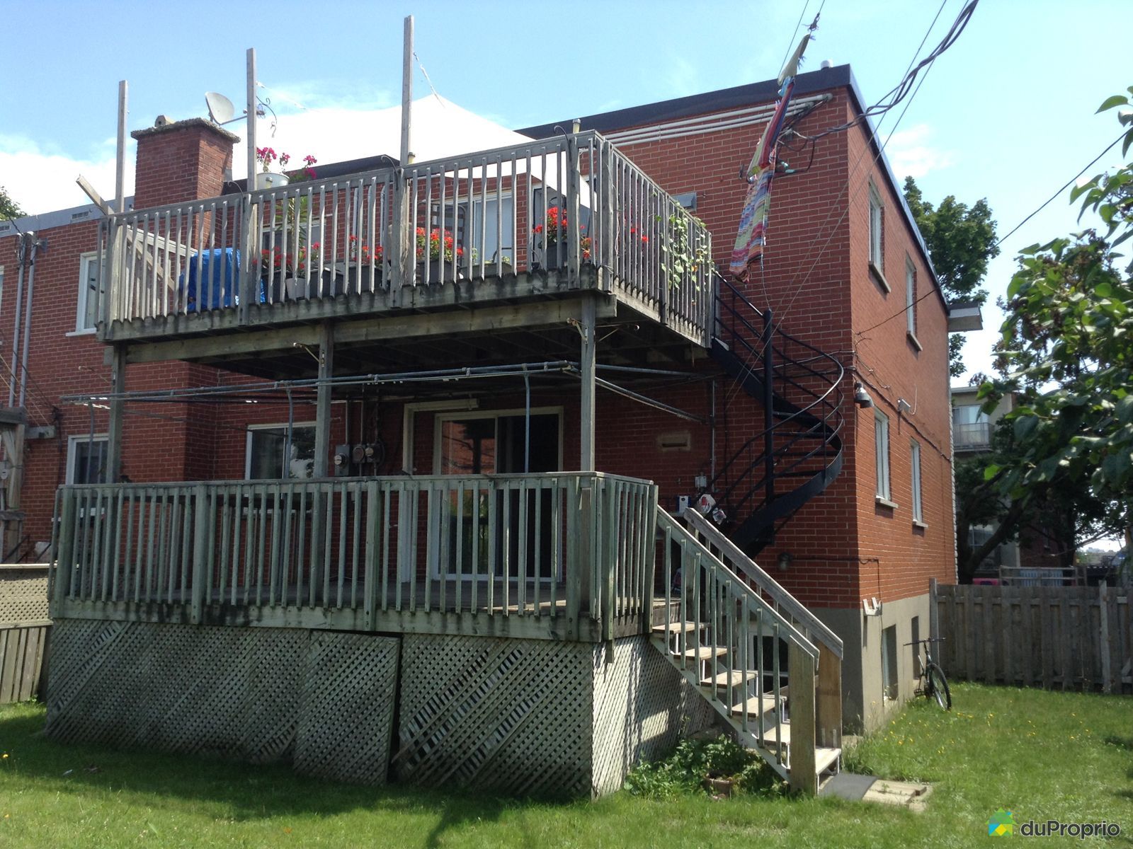 Triplex vendu Montréal, immobilier Québec DuProprio 464717