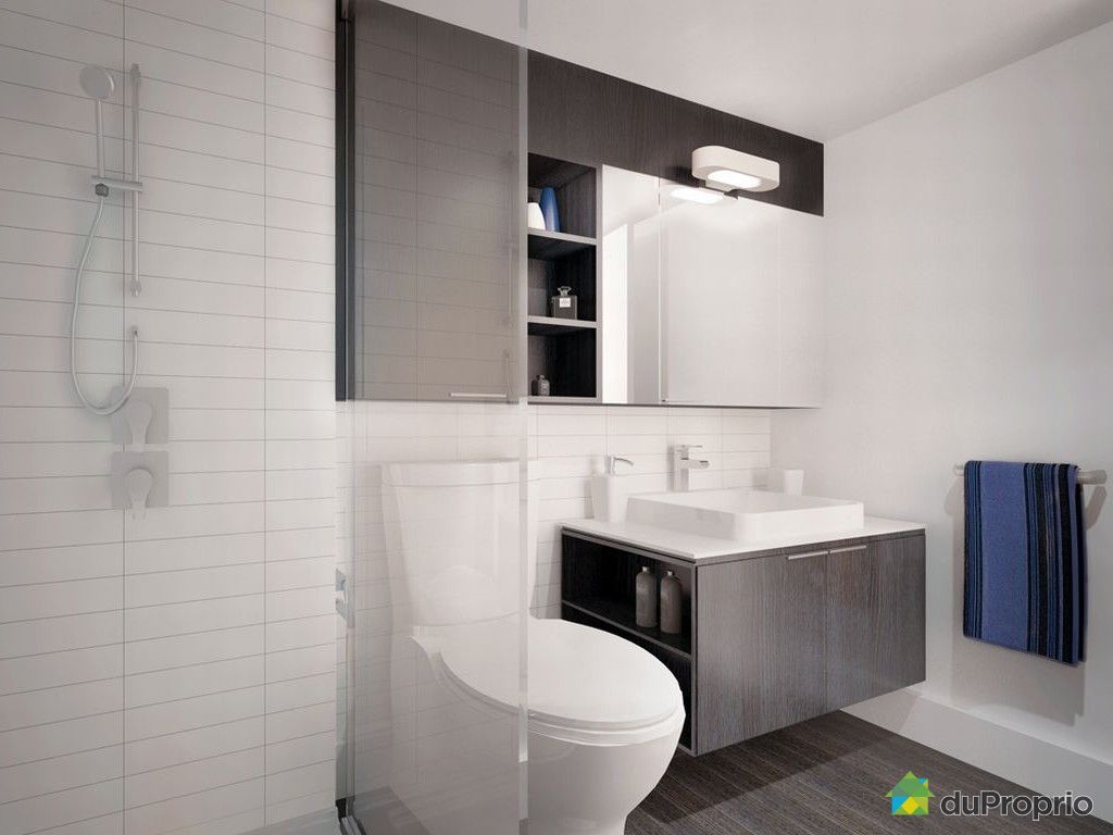Salle de bain moderne petite – lombards