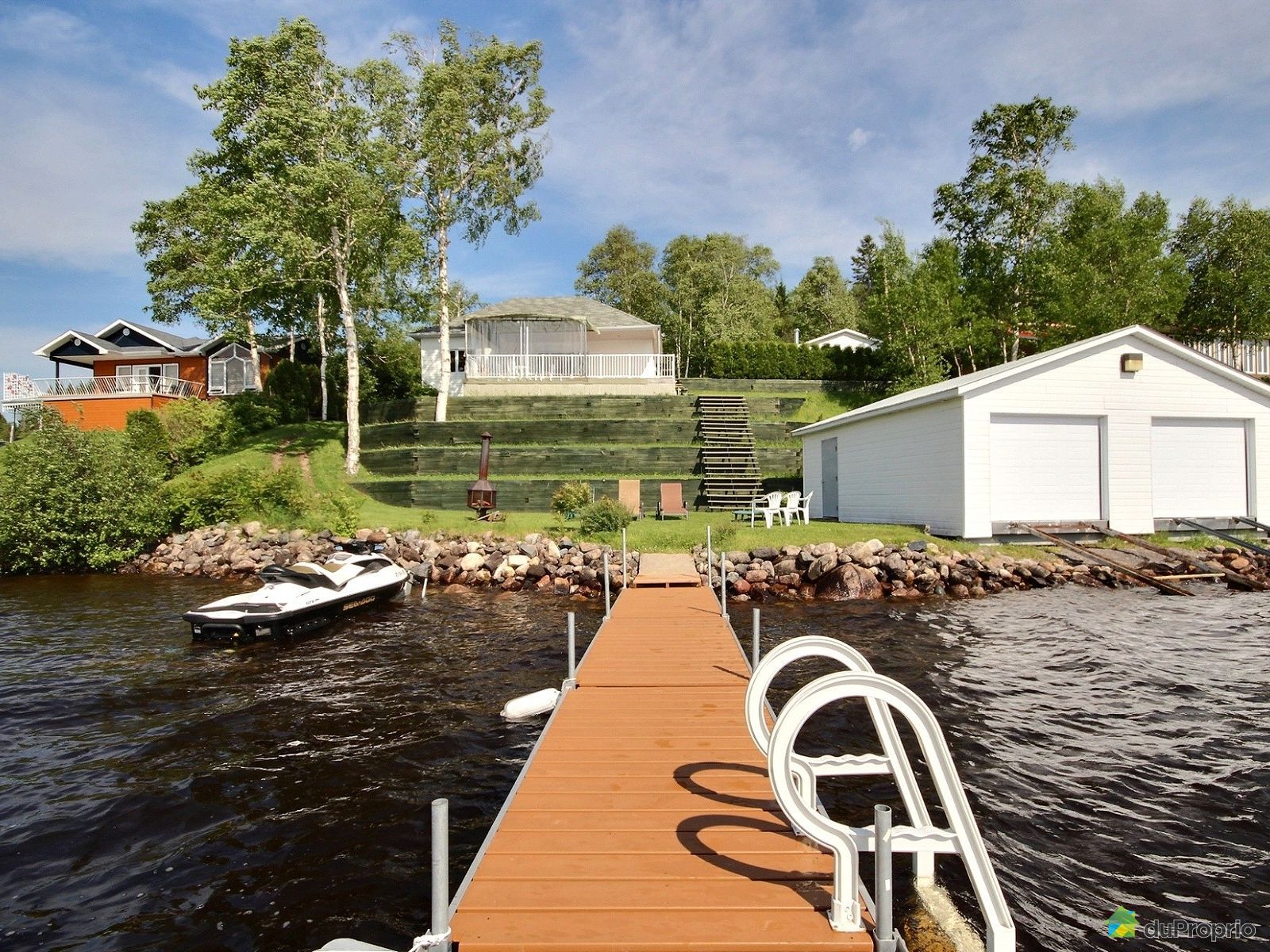 Chalet à vendre StFélixD'Otis, 820 sentier Potvin, immobilier Québec