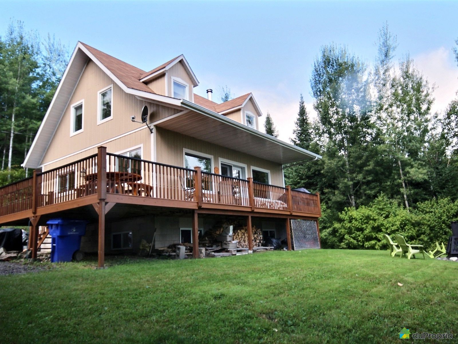 Chalet à vendre StMichelDesSaints, 48 chemin Germain, immobilier