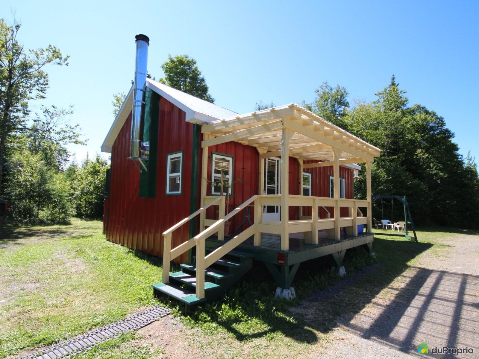 Chalet à vendre StReneDeMatane, 107 14e rang, immobilier Québec