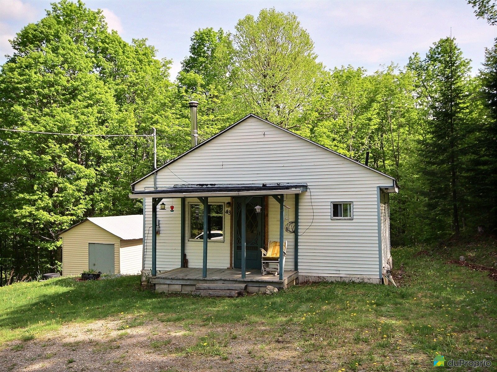 Chalet à vendre NotreDameDesBois, 43 chemin Pierre, immobilier Québec DuProprio 635503