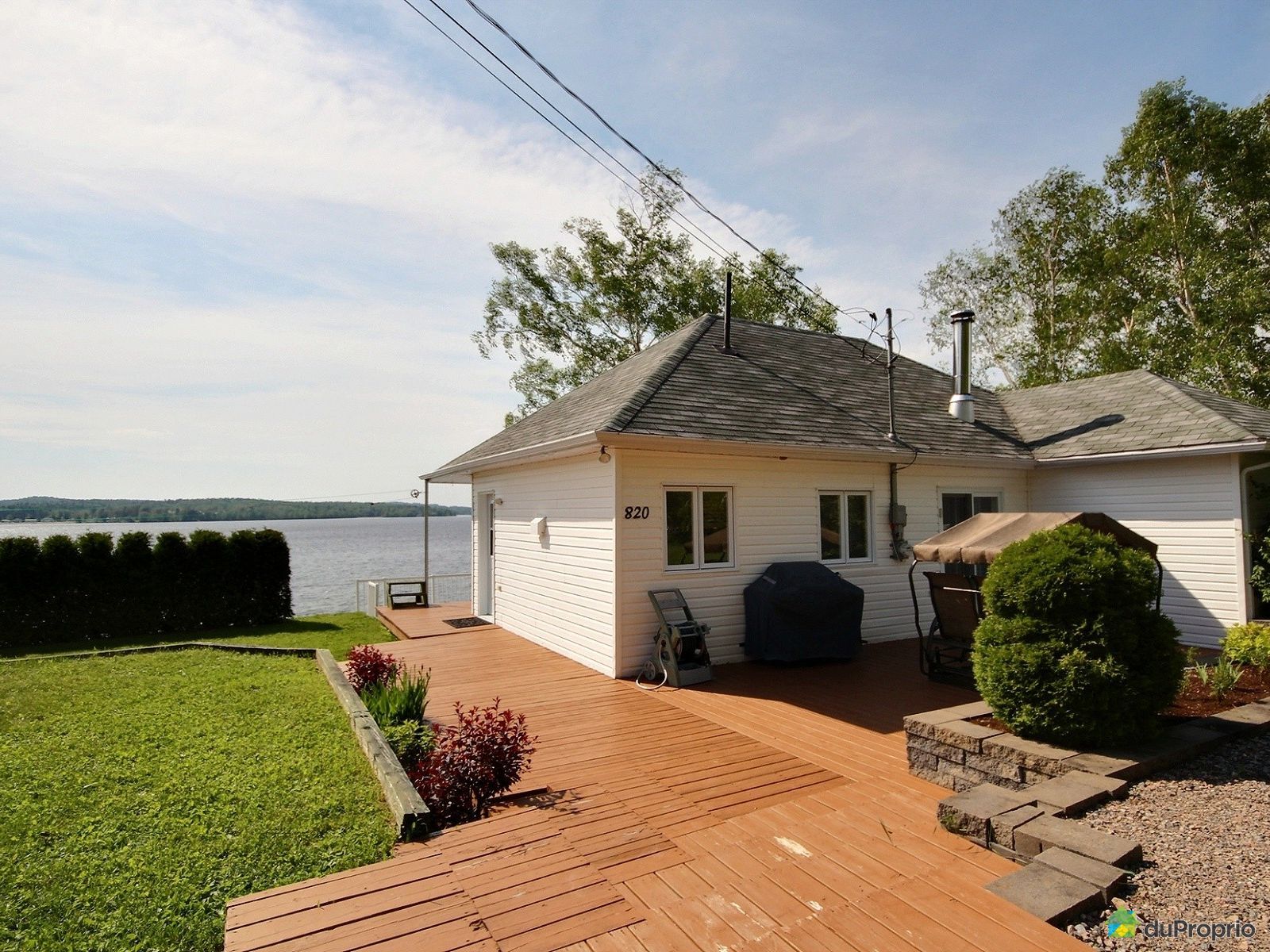 Chalet à vendre StFélixD'Otis, 820 sentier Potvin, immobilier Québec