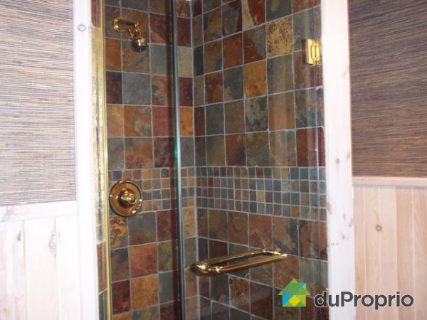 Salle de bain - douche en ardoise