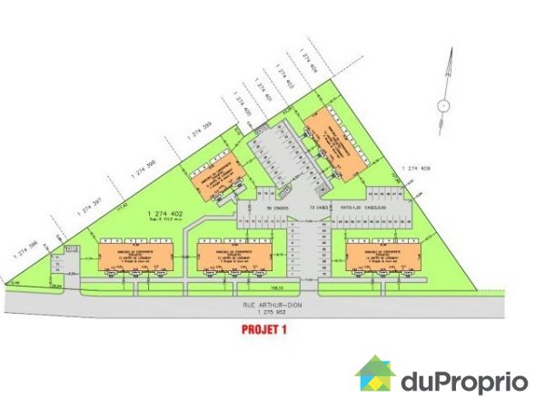 Plan du terrain