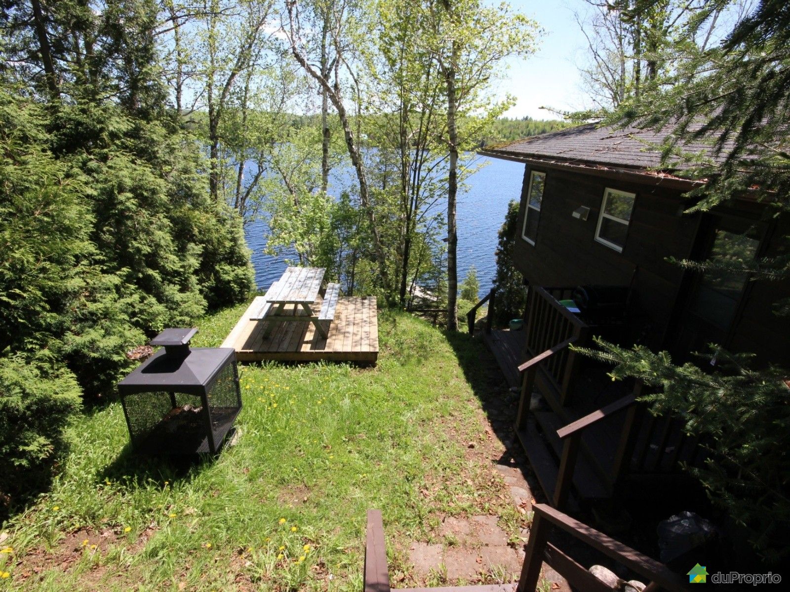 Chalet à vendre StMathieuDuParc, 421 chemin Lac Goulet, immobilier