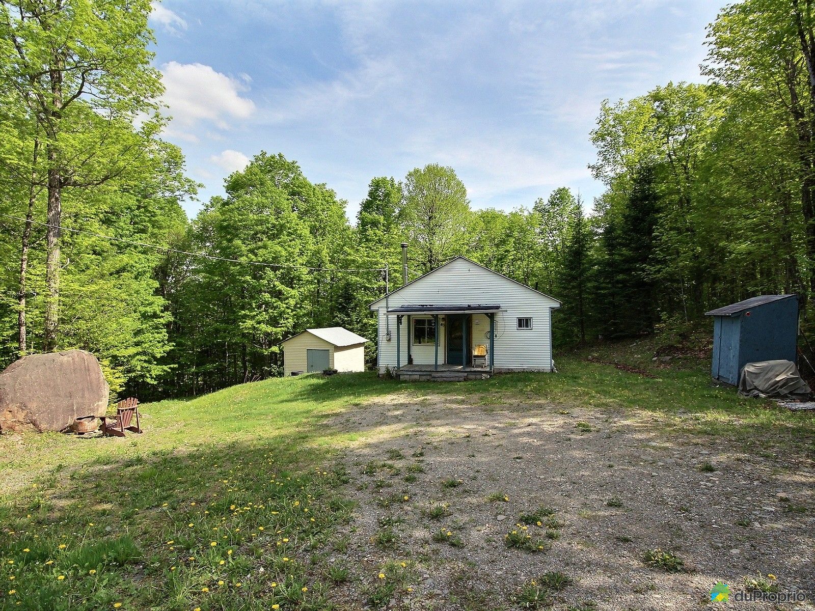 Chalet à vendre NotreDameDesBois, 43 chemin Pierre, immobilier Québec DuProprio 635503