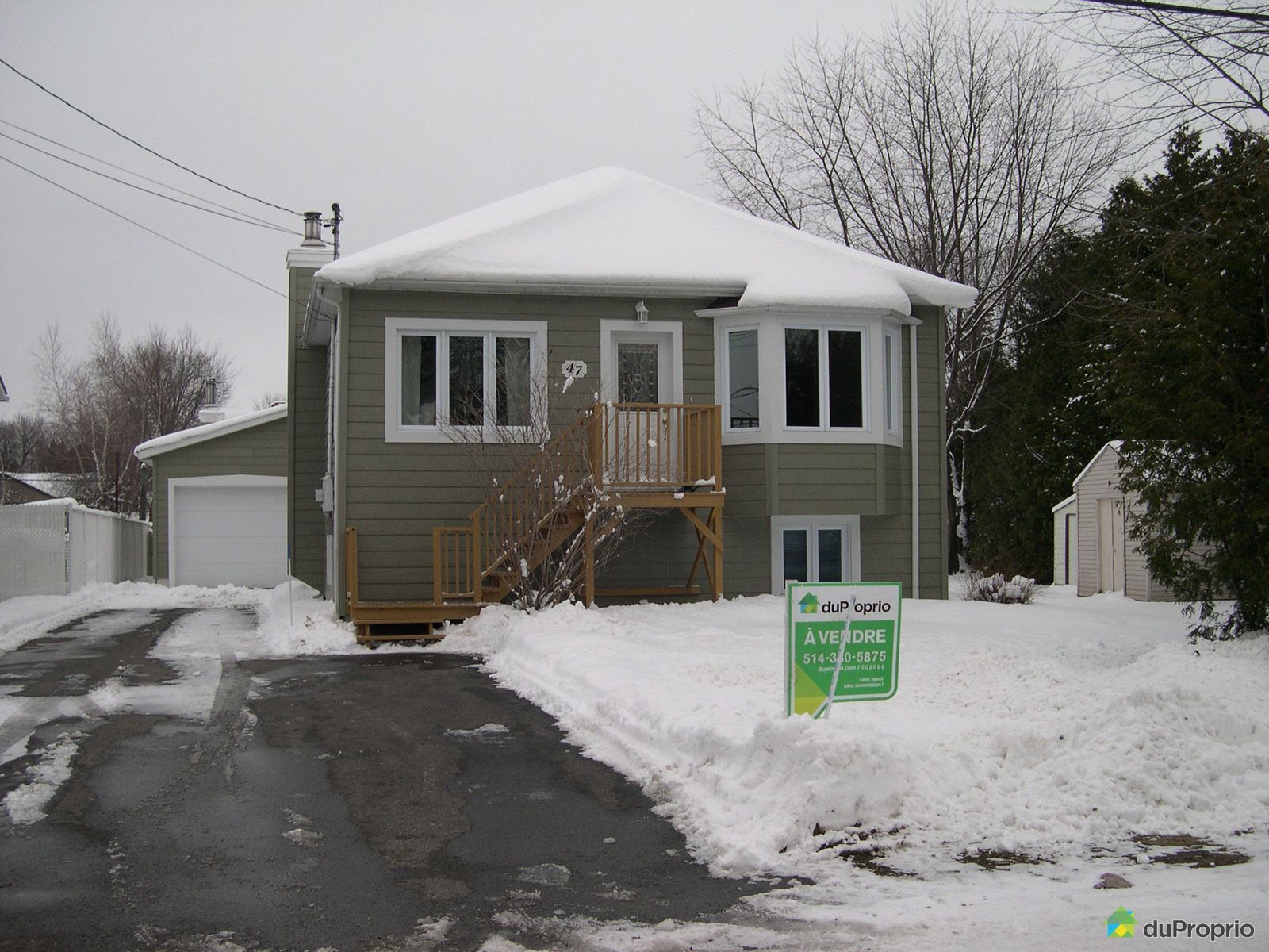 Maison vendu SteMartheSurLeLac, immobilier Québec DuProprio 508088