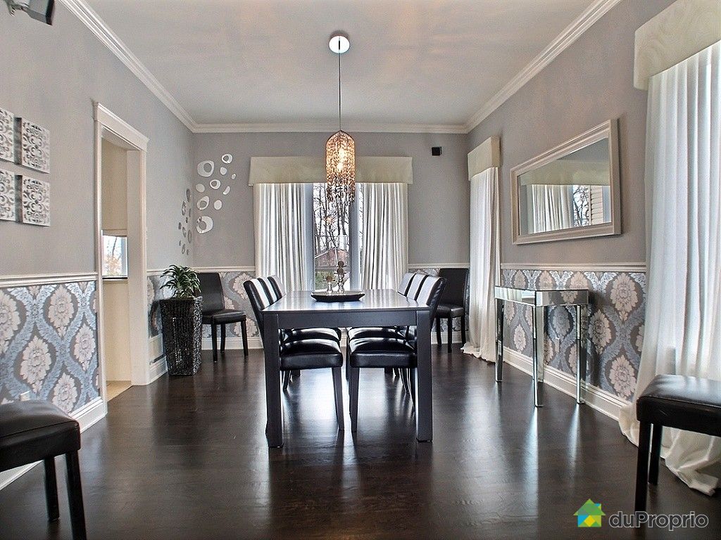 Meuble salle a manger blanc et gris: salle a manger complete pas ...