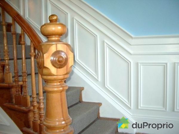 Escalier - Peinture du hall en 2009.