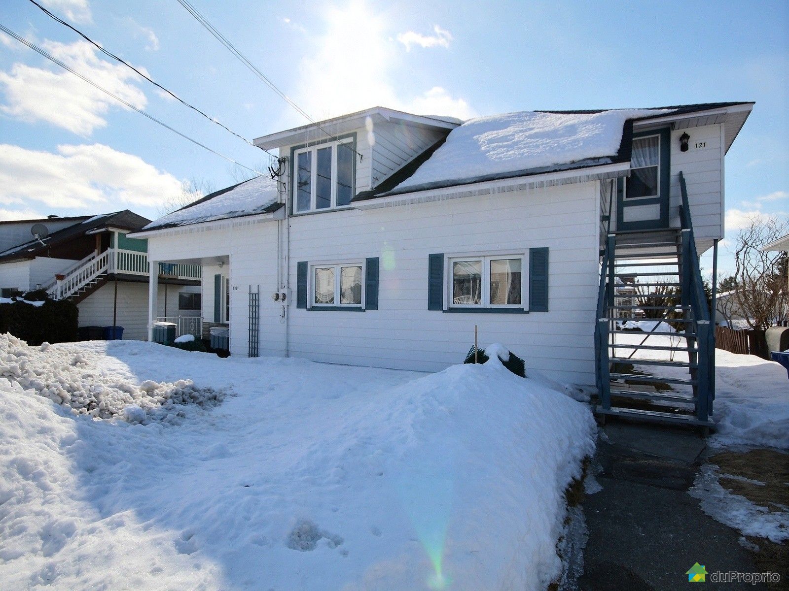 Duplex vendu East Angus, immobilier Québec DuProprio 589878