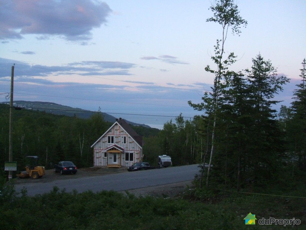 Terrain résidentiel à vendre Les Éboulements, 518, chemin MarieRoussin