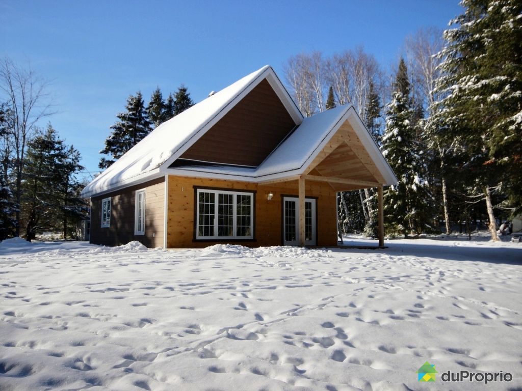 Chalet à vendre NotreDamedePontmain, 343, chemin Caron, immobilier Québec DuProprio 568306