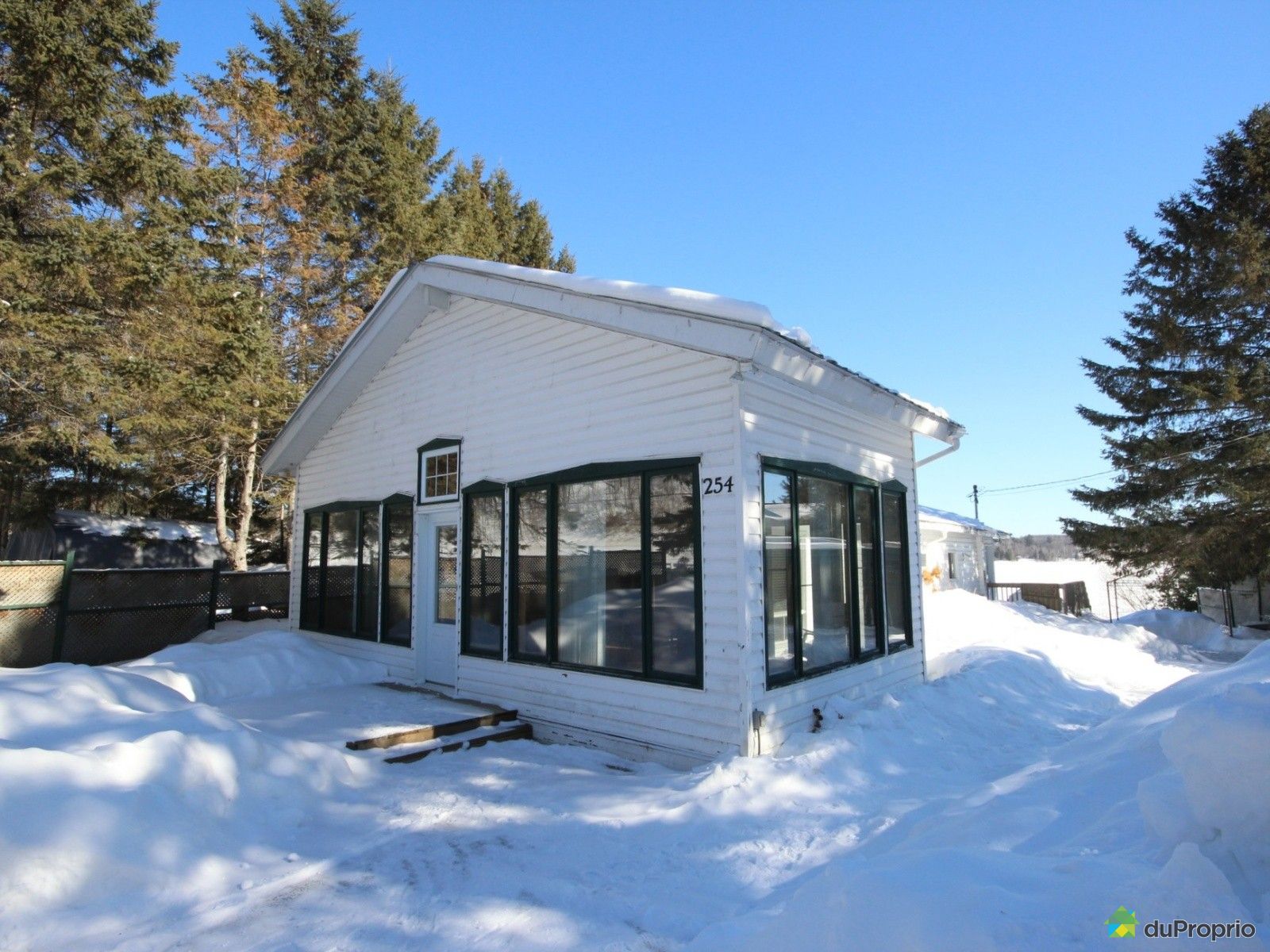 Chalet vendu Gracefield, immobilier Québec DuProprio 491331