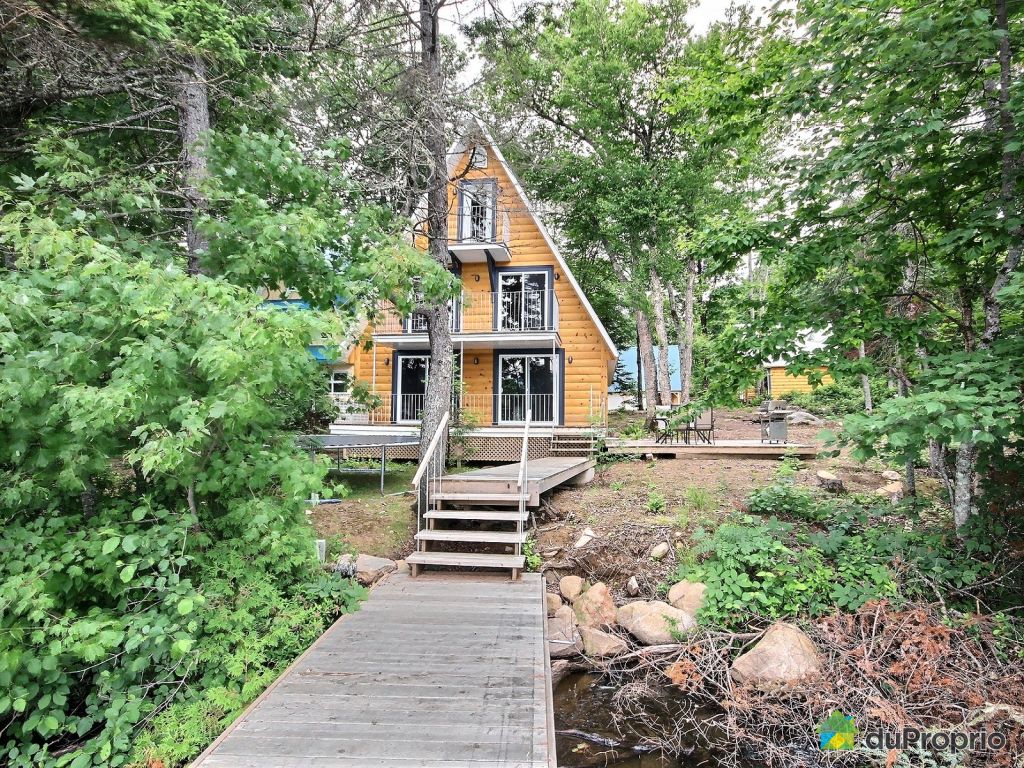 Chalet à vendre Lac SeptIles, 7498, rue Île Genois, immobilier Québec DuProprio 532431