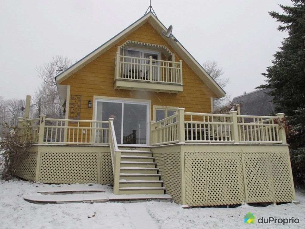 Chalet à vendre StHubertDeRivièreDuLoup, 234, chemin des Oeillets