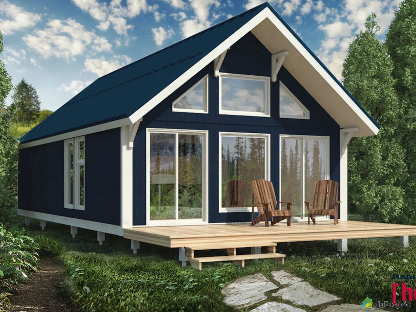 Chalet neuf à vendre StIsidore, 2141 rang de la Rivière, immobilier