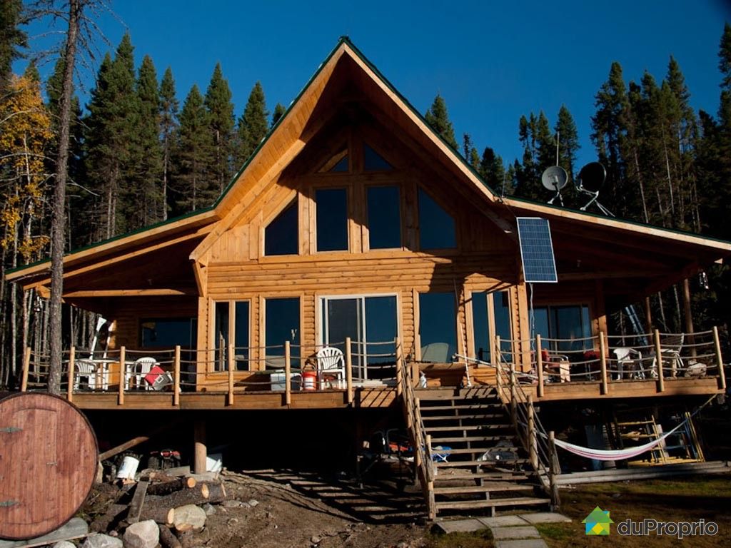 Chalet à vendre StLudgerDeMilot, réservoir Chutes des Passes
