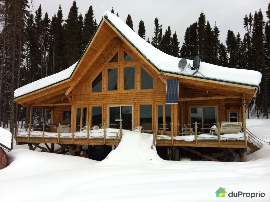 Chalet à vendre StLudgerDeMilot, réservoir Chutes des Passes