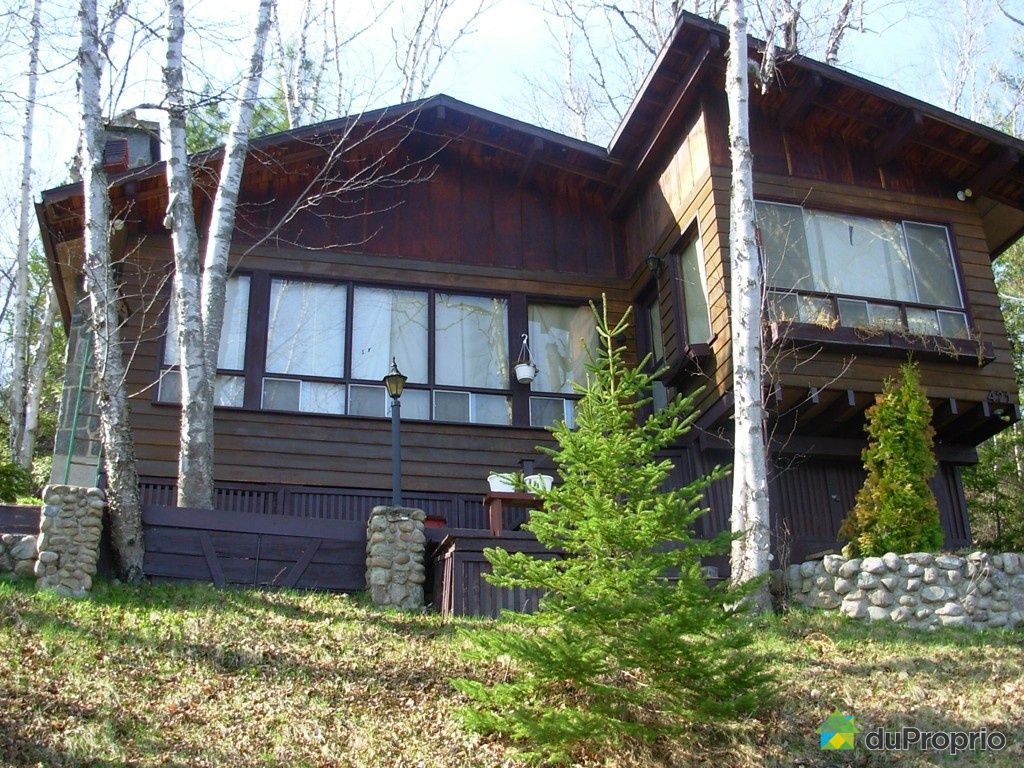 Chalet à vendre StMathieuDuParc, 421 chemin Lac Goulet, immobilier