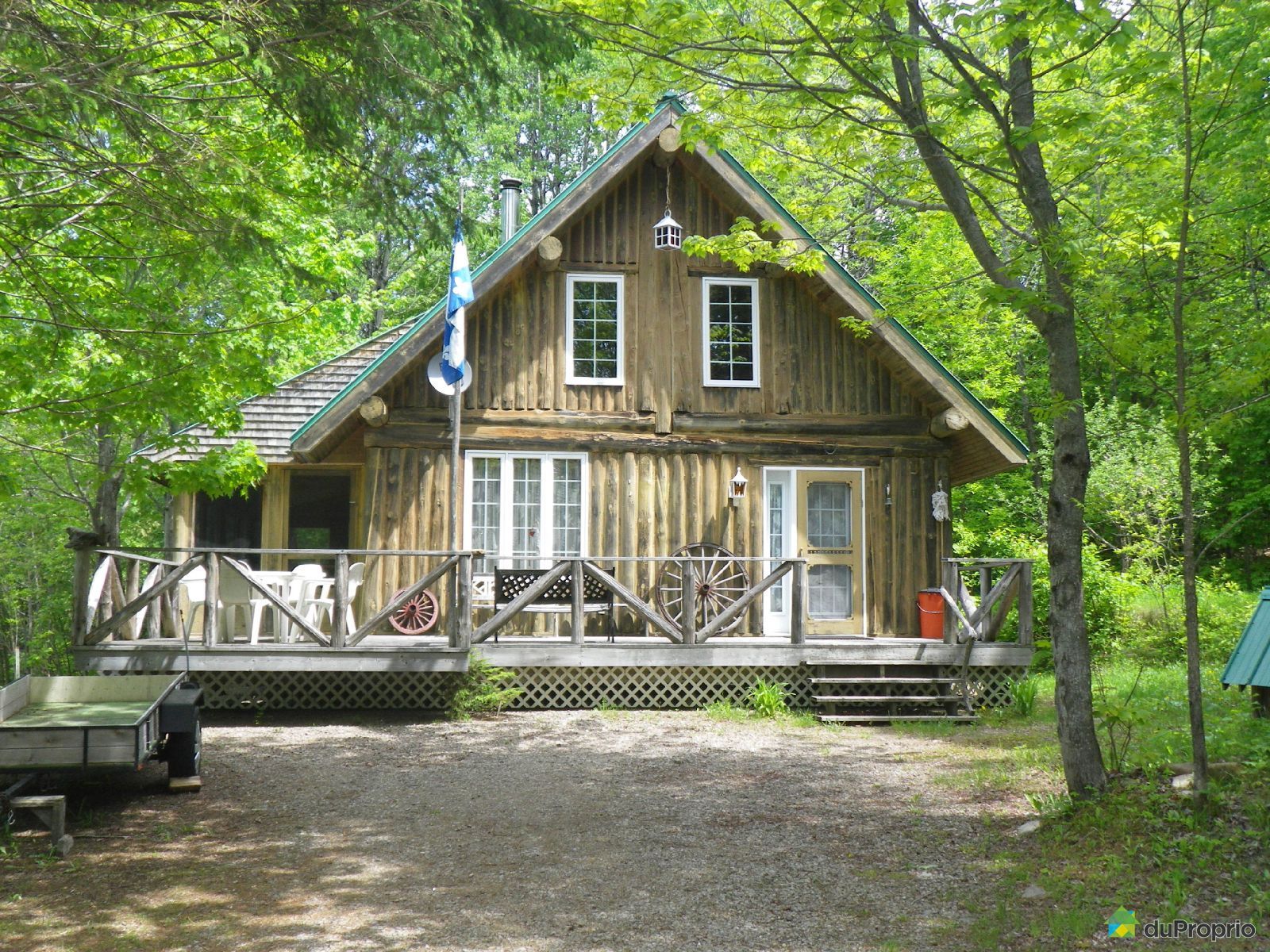 Chalet vendu StRaymond, immobilier Québec DuProprio 607337