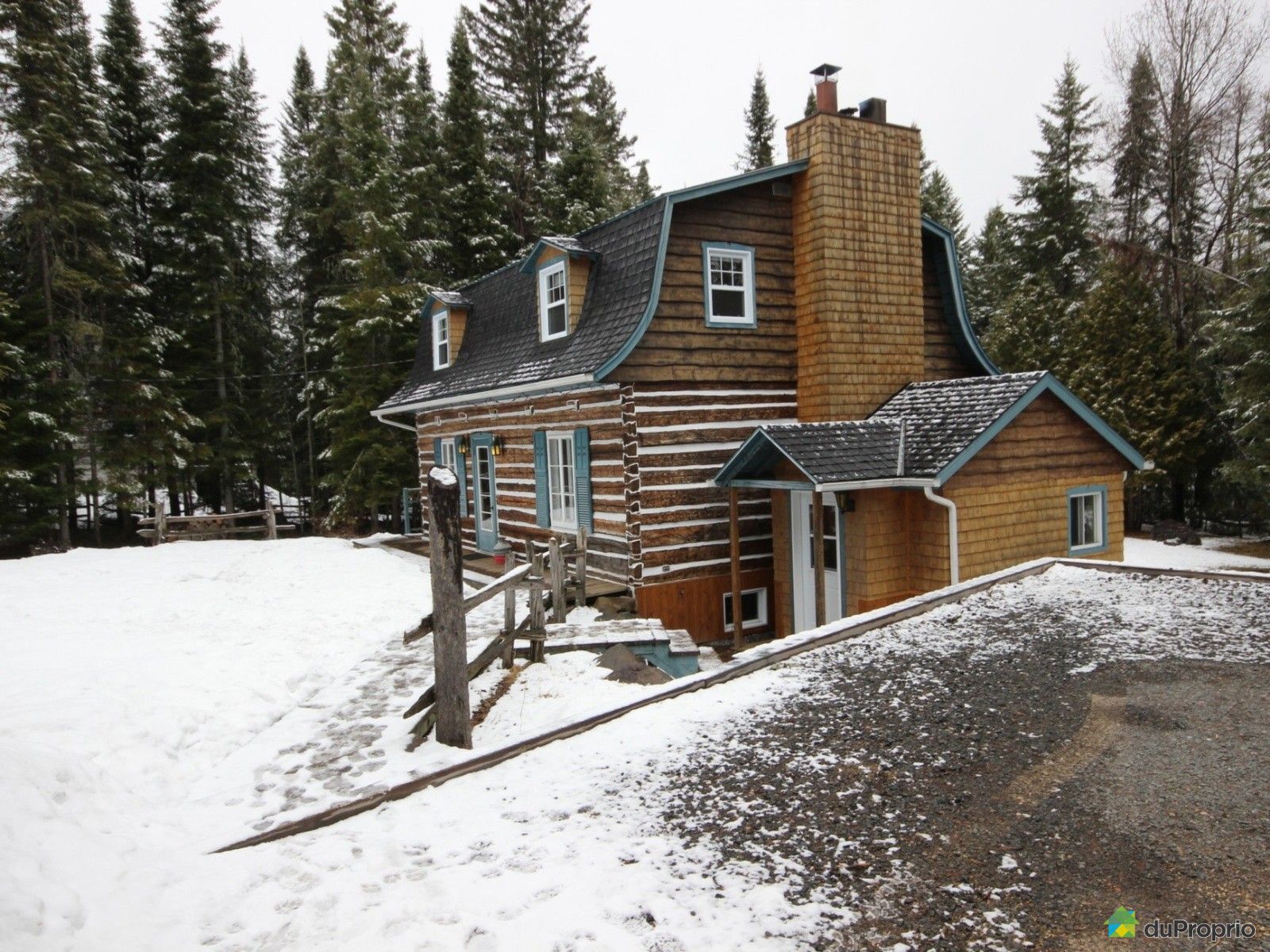 Chalet vendu SteAgatheDesMonts, immobilier Québec DuProprio 599363
