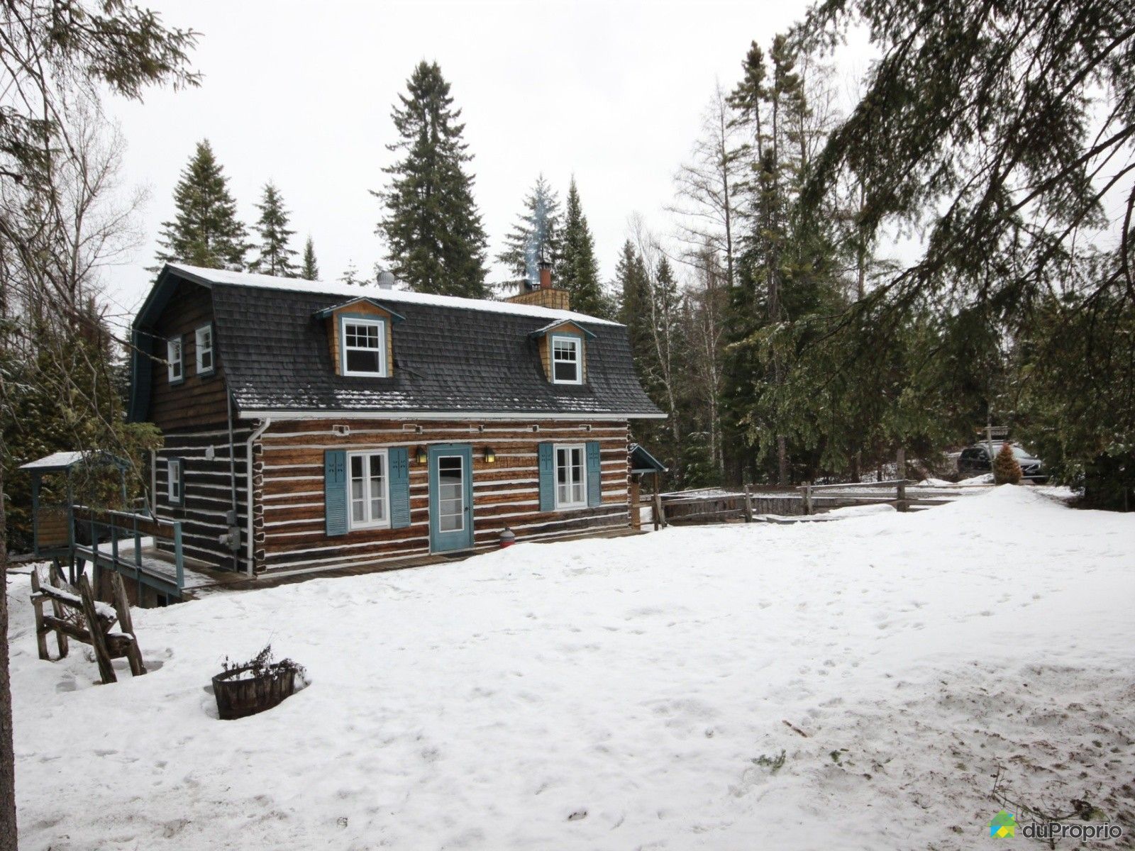 Chalet vendu SteAgatheDesMonts, immobilier Québec DuProprio 599363