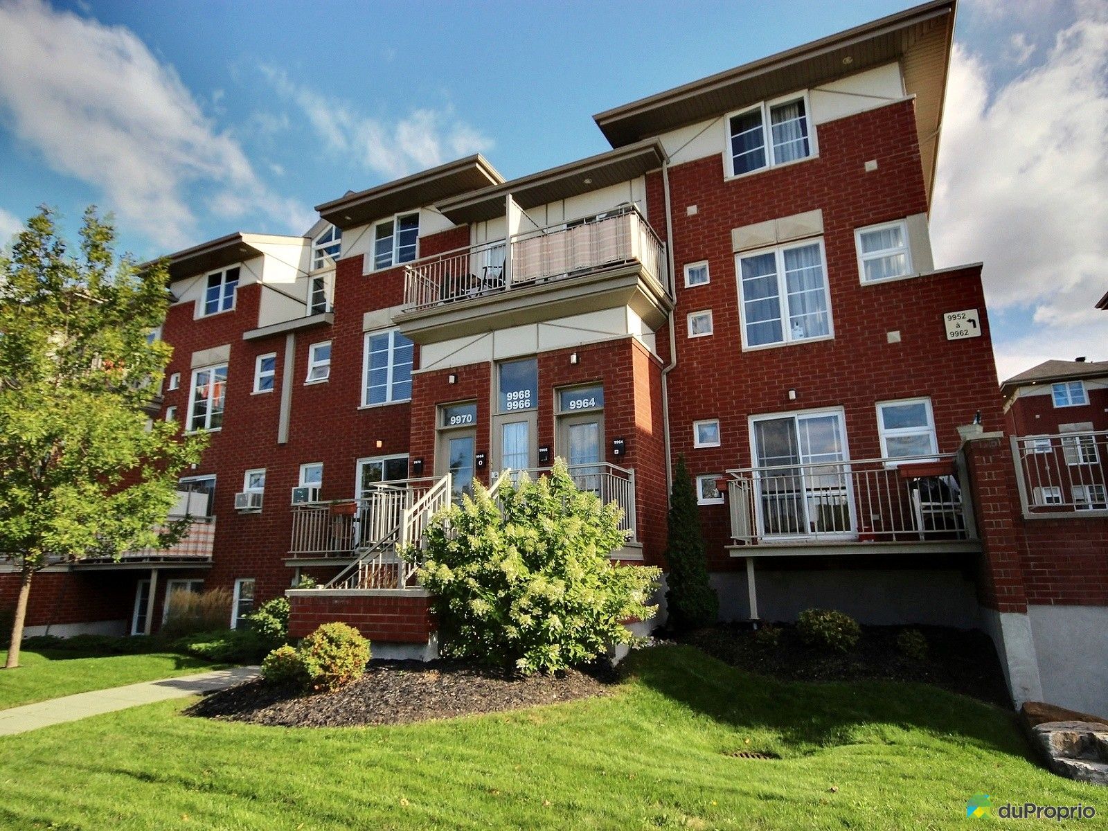 Condo à vendre Montréal, 9966 boulevard Perras, immobilier Québec