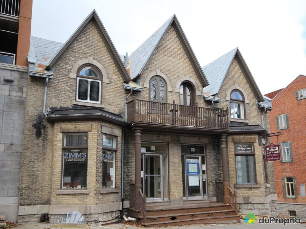 Condo à vendre VieuxQuébec, 592 rue SaintJean, immobilier Québec