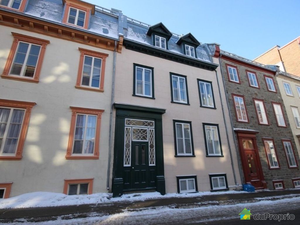 Condo vendu VieuxQuébec, immobilier Québec DuProprio 486194