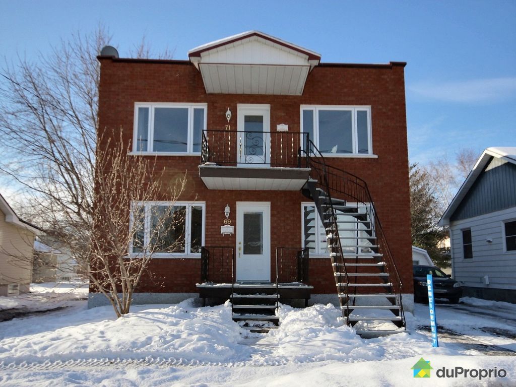 Duplex vendu Beauharnois, immobilier Québec  DuProprio  575274