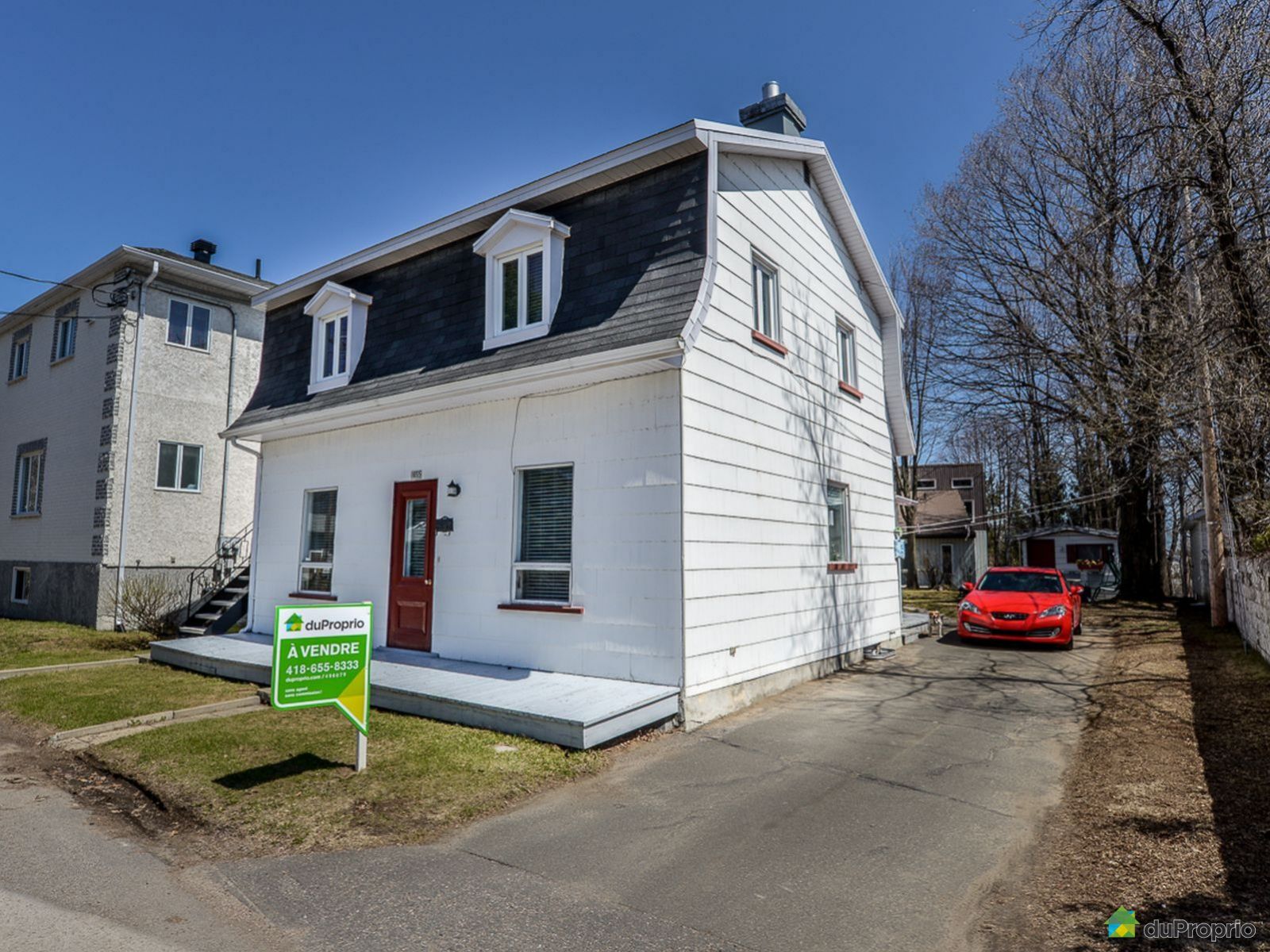 Duplex vendu L'AncienneLorette, immobilier Québec DuProprio 496079