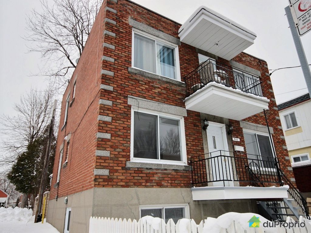 Duplex à vendre Montréal, 403, 9e avenue, immobilier Québec DuProprio