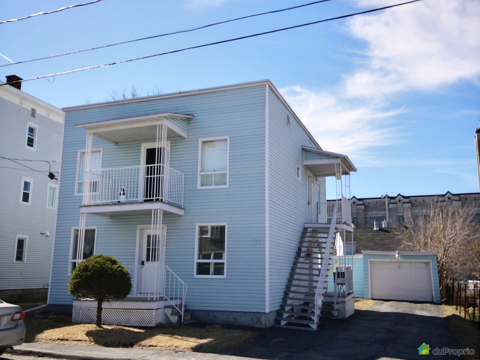 Duplex à vendre Magog, 322324 rue des Tisserands, immobilier Québec