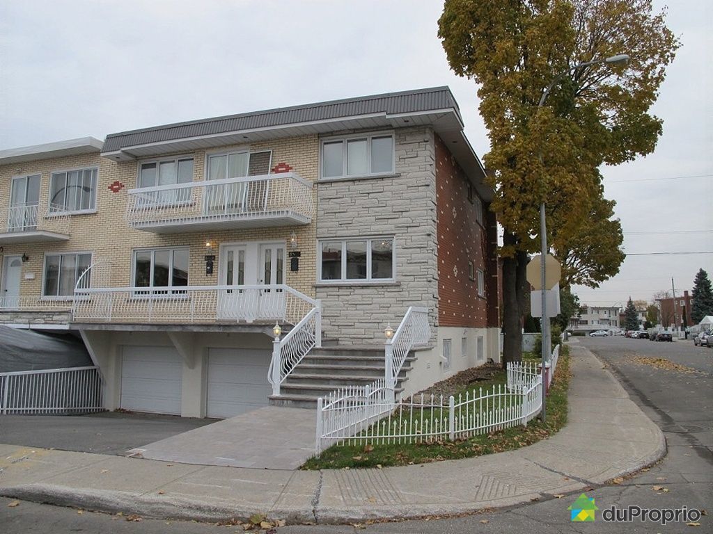 Duplex vendu Montréal, immobilier Québec DuProprio 291768