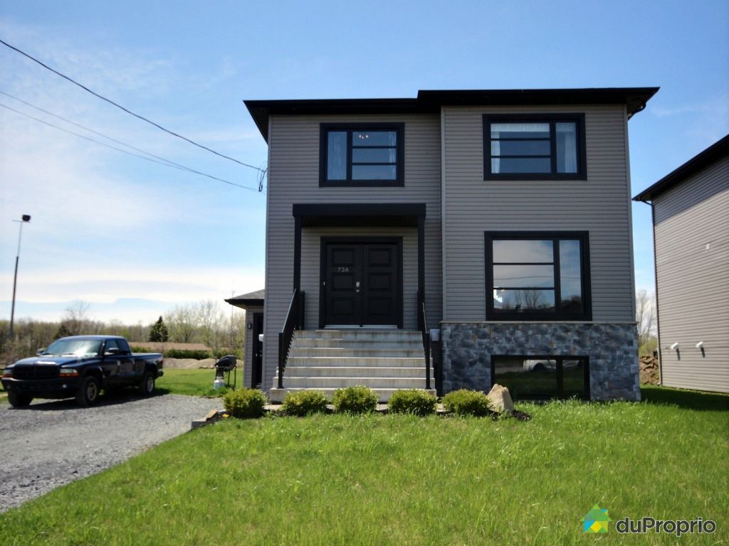Duplex à vendre StMathiassurRichelieu, 73a chemin des Patriotes