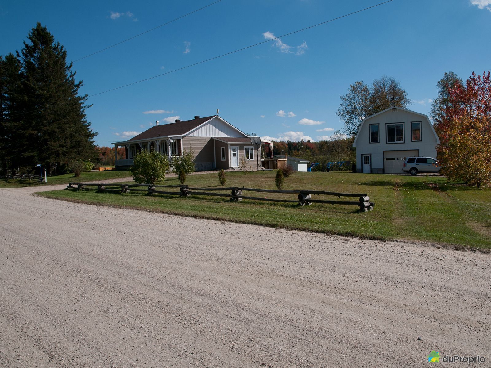 Maison à vendre Aumond, 109 chemin Grondin, immobilier Québec