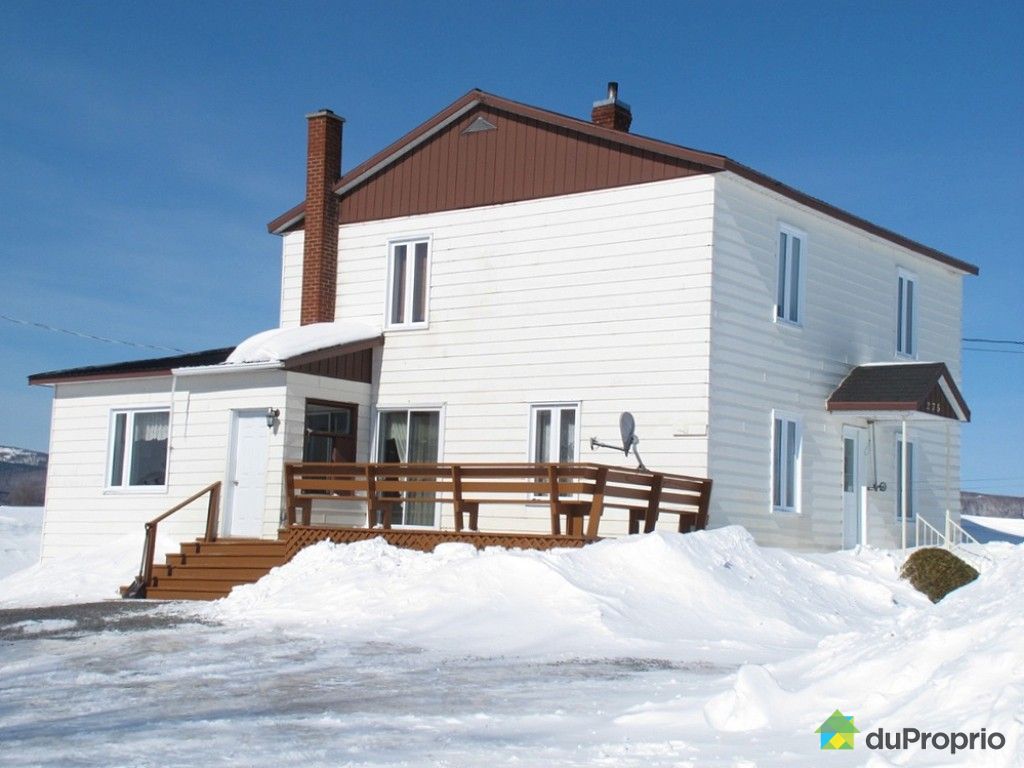 Maison vendu Amqui, immobilier Québec DuProprio 587209