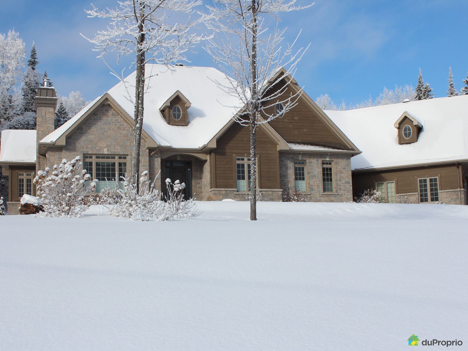 Maison à vendre StSauveur, 4 chemin des Cascades, immobilier Québec