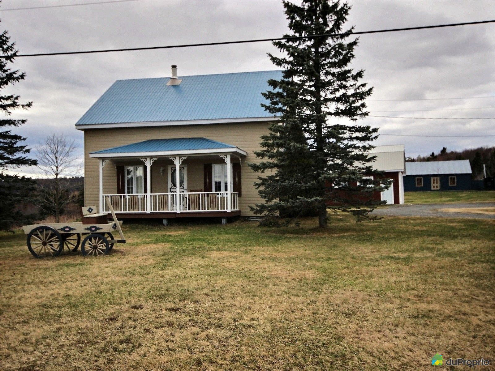Fermette vendu StPaulin, immobilier Québec DuProprio 604678