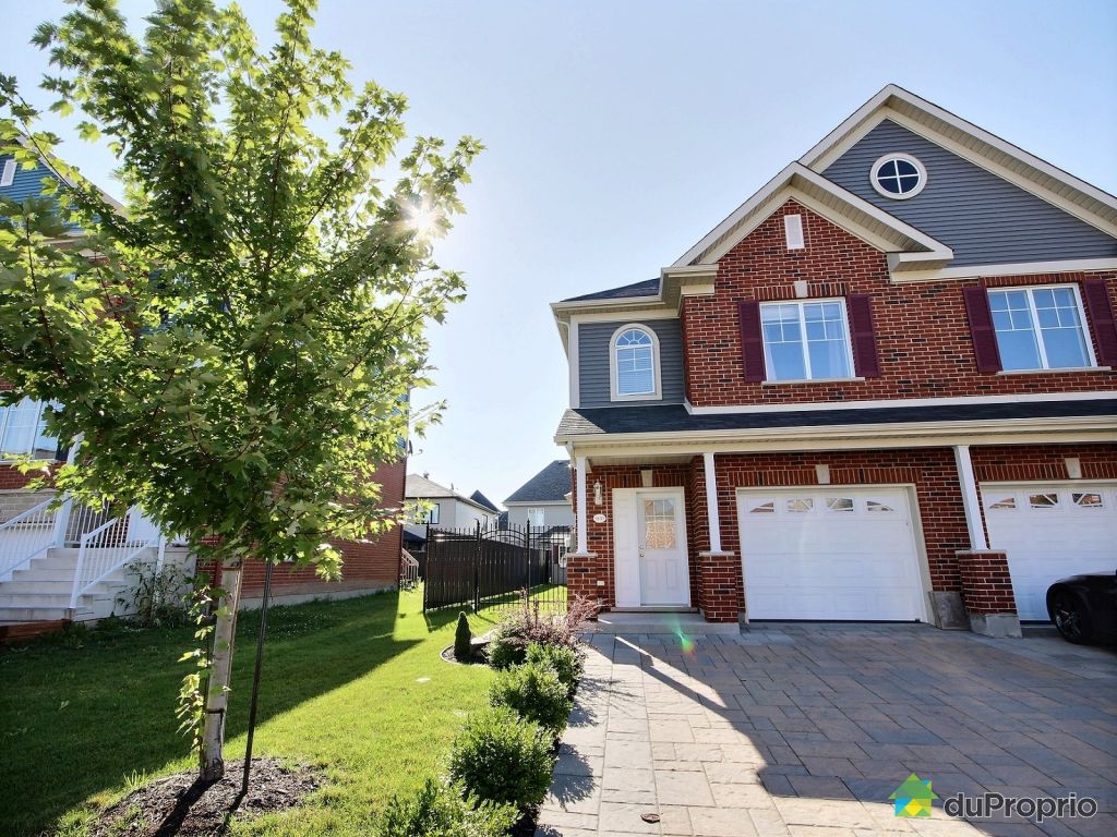 Jumelé à vendre Brossard, 5845, rue Corneille, immobilier Québec