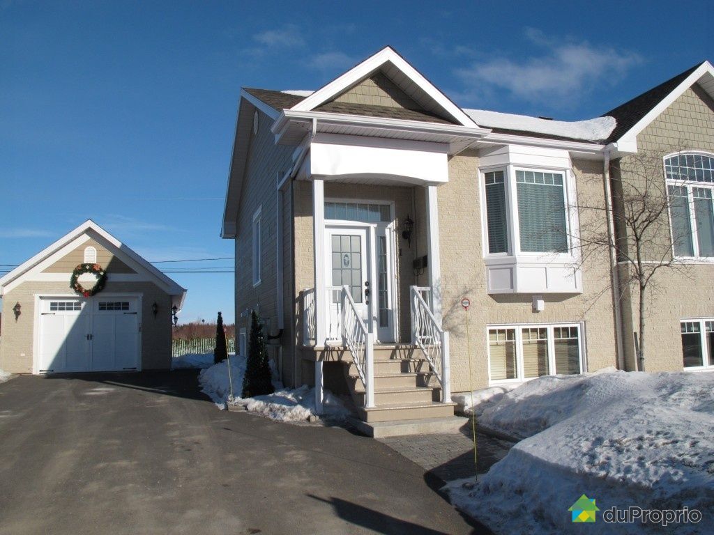 Jumelé vendu RivièreDuLoup, immobilier Québec DuProprio 463809