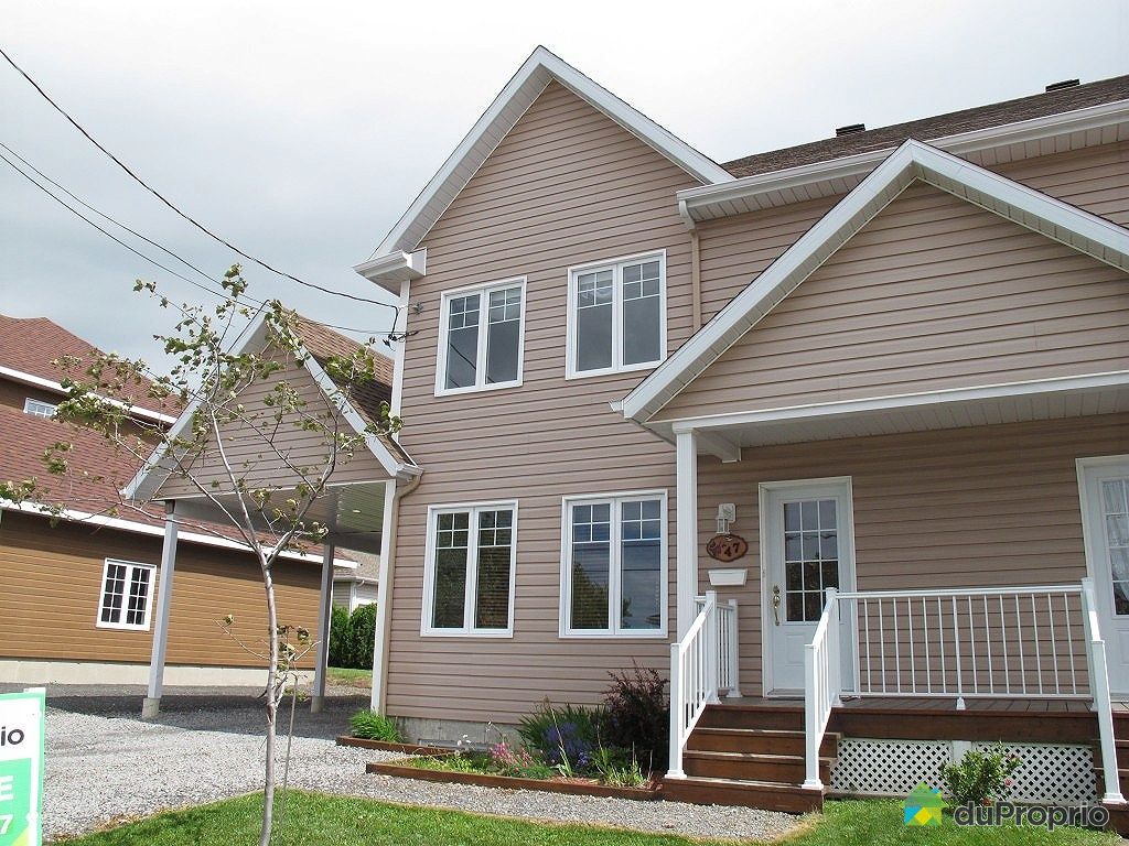 Jumelé à vendre StAnacletDeLessard, 47 rue Principale Est, immobilier Québec DuProprio 406628 Jumelé à vendre StAnacletDeLessard, 47 rue Principale Est, immobilier Québec DuProprio 406628
