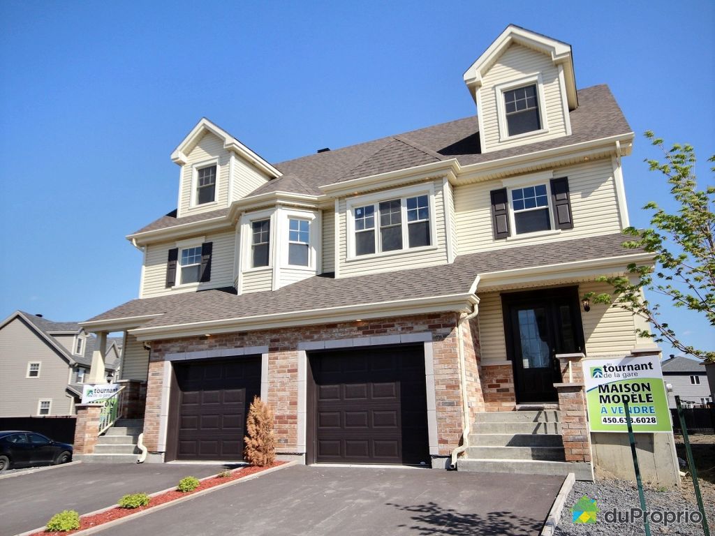 Jumelé neuf vendu StConstant, immobilier Québec DuProprio 611488