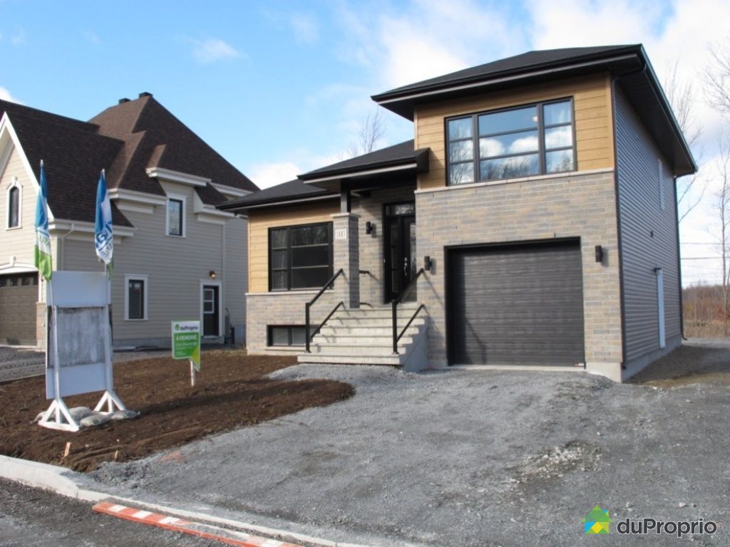 Maison neuve à vendre Contrecoeur, 1687 rue Dozois, immobilier Québec