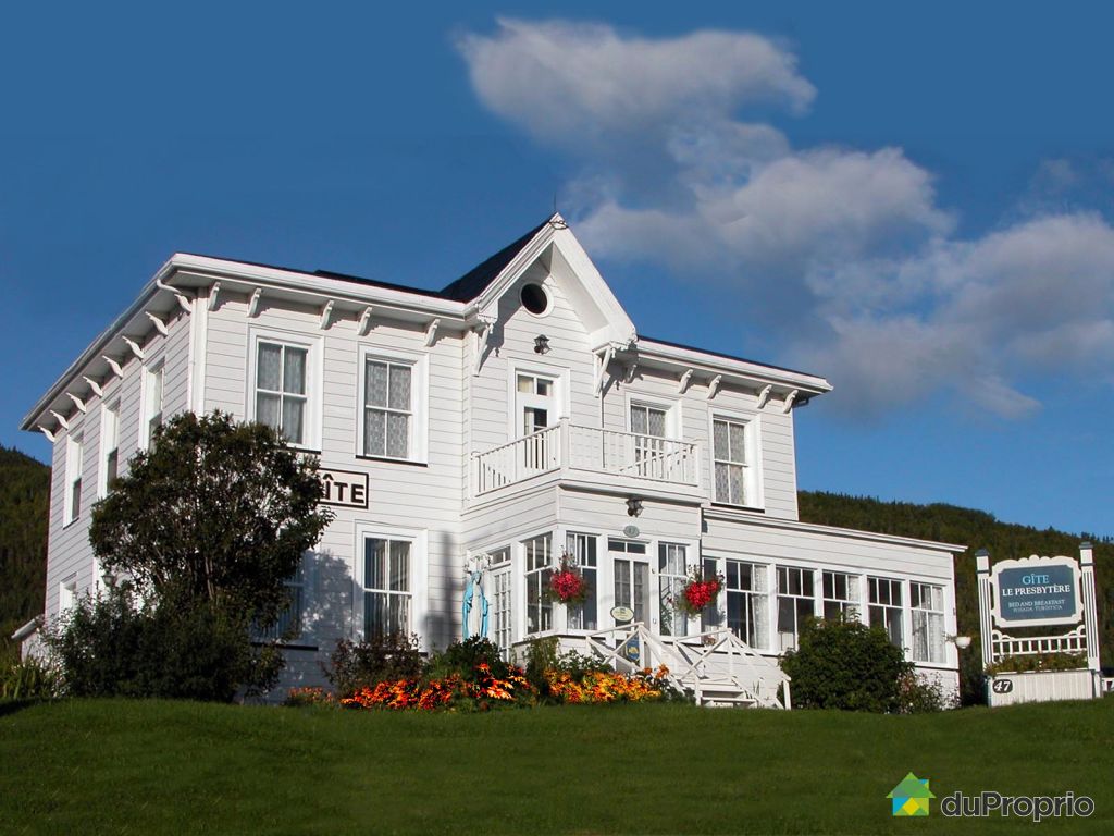 Maison à vendre Percé, 47 rue de l'Église, immobilier Québec