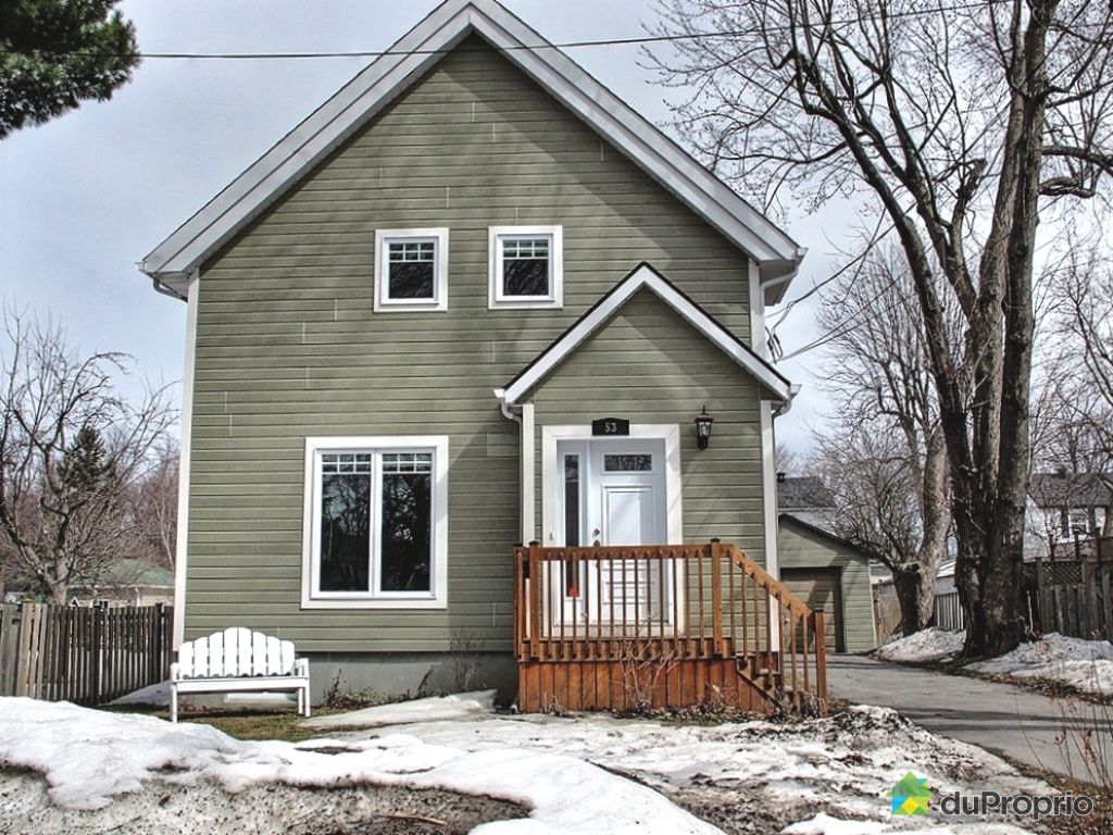 Maison vendu Montréal, immobilier Québec DuProprio 411981