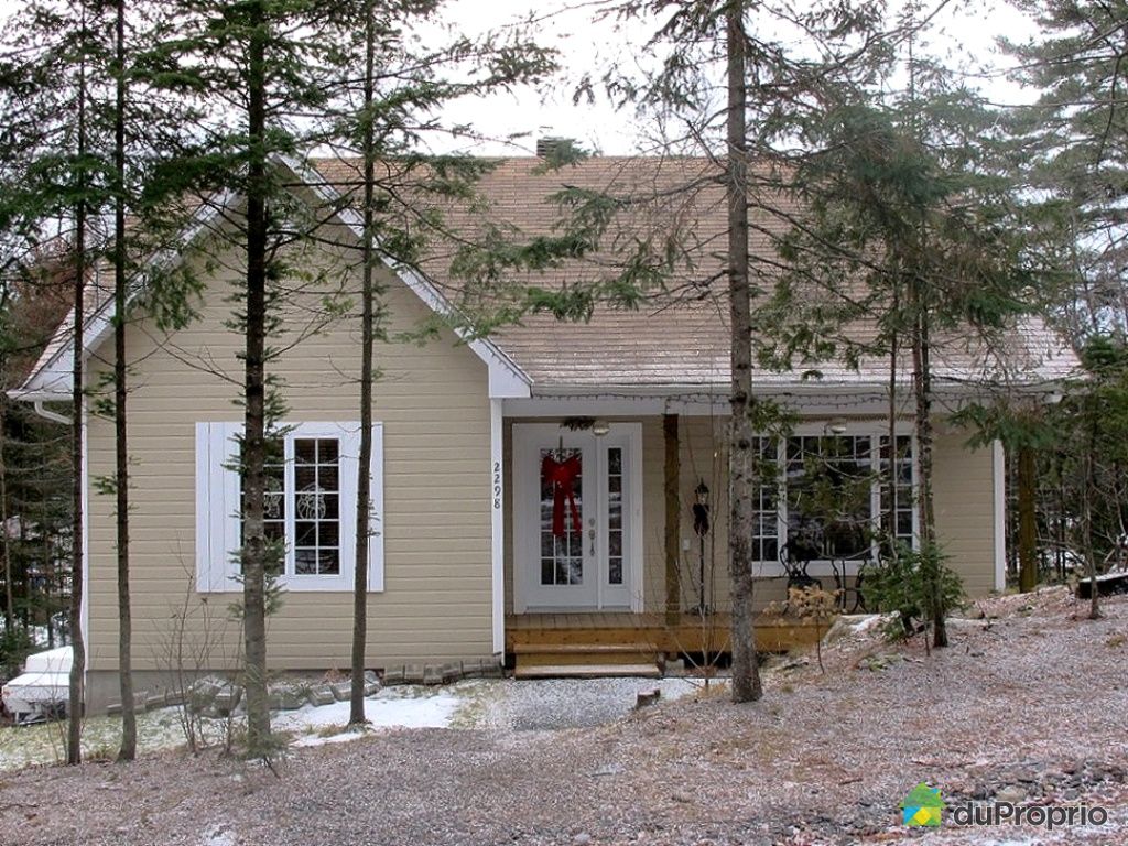 Maison à vendre SteAdèle, 2298, rue de la Carriole, immobilier Québec